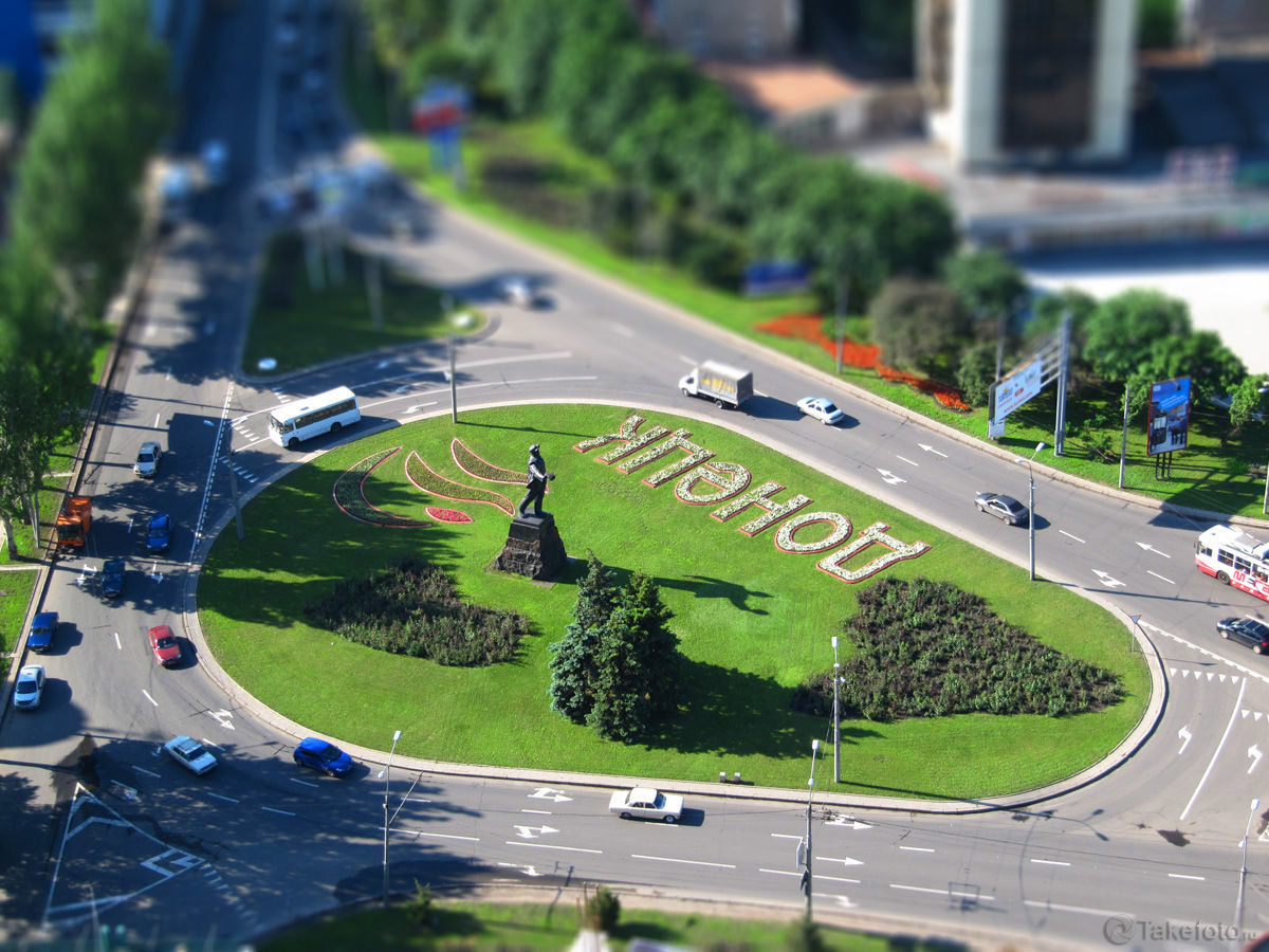 Обработка фотографии в стиле Tilt-Shift